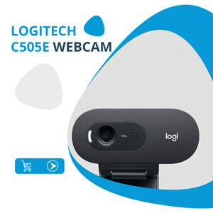 Logitech C505e - Caméra - 960-001372